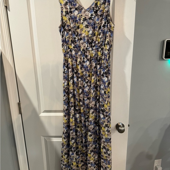 Lucky Brand floral print Maxi Dress size M Medium - Picture 6 of 7